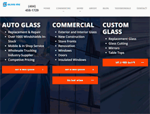 Tablet Screenshot of glassinc.net